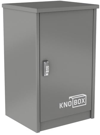 KNOBLOCH Paketbox KNOBOX | Paketkasten | für alle Lieferdienste | Grau