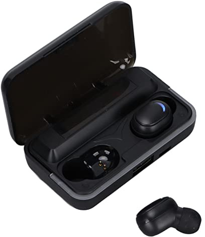 Ausla Auricolari Wireless, Auricolari 5.1 con Riduzione del Rumore con Scatola di Ricarica, Display LED per lo Sport e la Guida