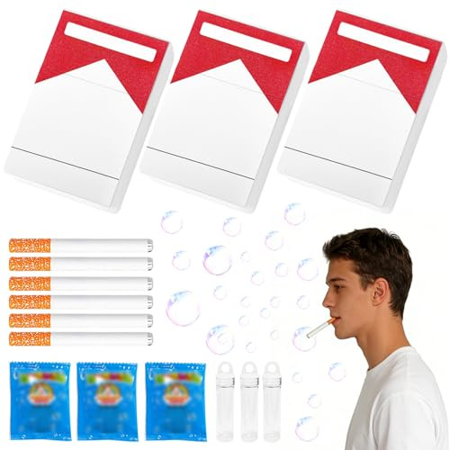 Mini Bubble Spielzeug, 6 Stück Seifenblasen Stressabbau Accessoire, SeifenBlasen Spielzeug, Bubble Toy, Bubble Blowing Stress Relief Spielzeug, Mini Seifenblasenbläser, für Damen und Herren
