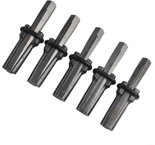 Handwerkliche Stein-Spaltkeile (18 mm), 5 Stück, gehärteter Chrom-Vanadium-Stahl, geeignet für Fels, Marmor, Beton