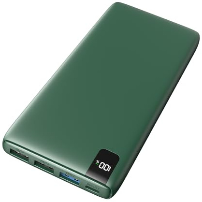 A ADDTOP Power Bank 20000mAh – Powerbank mit 22,5 W Schnellladefunktion, 4 Ausgängen und LED-Anzeige, USB-C-EIN/Ausg, Tragbares Ladegerät kompatibel mit Phone 17 16 15 14 13 12 11, Galaxy, Telefone