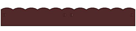 Panacea Bronze Compact Powder Coated Steel Landscape Edging