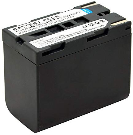 Amsahr Digital Replacement Camera and Camcorder Battery for Samsung SB-L480, SB-L110A
