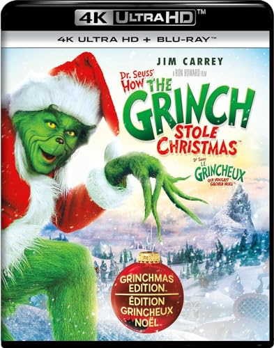 Dr. Seuss How The Grinch Stole Christmas (4k Ultra HD + Blu-ray) [Region Free] [Blu-ray]