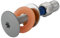 Balkonschrauben, Balkonzierschrauben aus hochwertigen Edelstahl mit Hutmutter in verschiedenen Farben und Größen, Montagesatz für HPL-Platten, Balkonverkleidung (100, M5 x 30mm (STAUBGRAU RAL 7037))