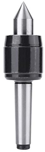 Akozon MK2 Mitlaufende Körnerspitze Zentrierspitze Hochpräzises Rotierendes Live Center Steel Point 60-Grad Mitteldreh Werkzeug Teile für CNC Drehmaschinenwerkzeug mit Maschinenkegel