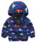 SAMGU Veste à Dinosaure Capuche pour Enfant Coupe-Vent Imprimé Mignon Manche Longue Sweat à Capuche Printemps Automne Manteaux de Tirette de Manteau Extérieur Été pour Enfant 1-6 Ans