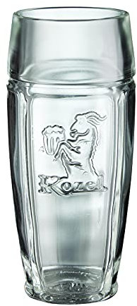 6 Stück Kozel Gläser Glas 0,3 l Becher Bierglas Humpen Seidel Bier