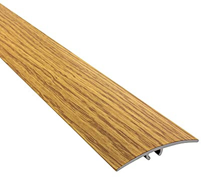 Alu Profil Übergangsschiene Übergangsprofil Laminat Farbig L270cm 40mm eiche