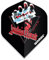 Winmau Judas Priest Rock Legends Dart-Flights, 100 Mikron, stark, Standardgröße, 3 Sets – 9 Flights