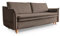 Schlafsofa mit Bettkasten, Schlafsofa Dauerschläfer - Big Sofa mit Schlaffunktion und Bettkasten, Schlafsofa mit Matratze, Sofabett, Schlafcouch mit Bettkasten, Schlafcouch Ausziehbar - Sofa Taupe