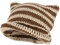 SINSEN Damen Katze Beanie Häkeln Hüte mit Ohren Gestrickt Gestreift Winter Warme Elastische Kappe für Mädchen Erwachsene Kinder, braun, Einheitsgröße