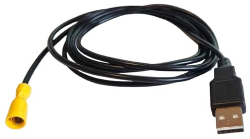 Câble USB de mise à la terre avec douille cylindrique | 1,5m