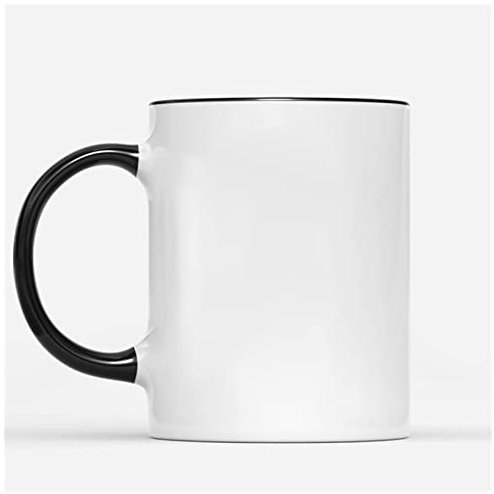 FnnEmg Tazón Desayuno Taza Personalizada La Vida Colorida es Mejor con Las Hermanas Amor el árbol hasta 6 Taza de café Tazón Desayuno Grande (Color : Black, Size : 6 Sisters)