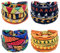 WANGCL 4 Stück Afrikanische Haarbänder für Damen, Retro Stretch Breit Stirnbänder Sport Yoga Haarband Damenmode Haarschmuck
