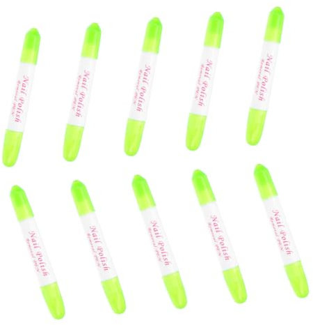 FOMIYES Nail Art Pen Pcs Enamel Cleaning Pen Absorbent Cotton for Nail Artists Easy to Use Random