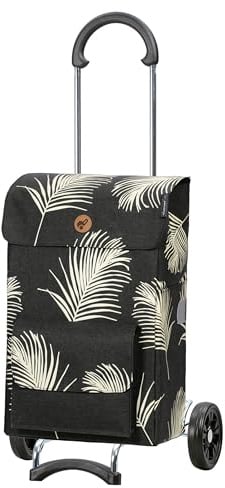 ANDERSEN Einkaufstrolley - Scala Shopper Signe schwarz 51 L Einkaufswagen, stilvoll, wasserabweisend, klappbar, leichtgängig, leise Räder