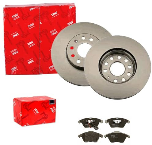 TRW Bremsscheiben 288mm + Beläge vorne passend für Golf 5 6 Caddy