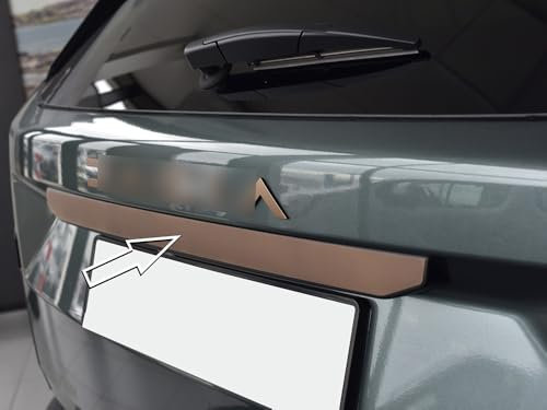 Steel Cover for 2024+ Dacia.Duster III 3 (P1310) | Tailgate Decor - COPPER-BROWN Style | 1 Piece Essential Expression Journey Extreme DUSTER Accessories Tuning