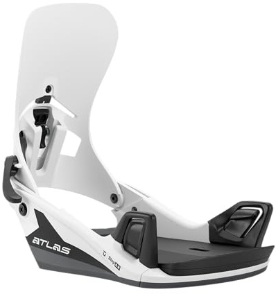 Union Atlas Step On Herren Snowboard-Bindung, Weiß, Größe M