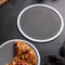 2 teglie rotonde per pizza in lega di alluminio, antiaderenti, 33 x 33 cm, resistenti alle alte temperature, per barbecue, forno, casa, ristorante