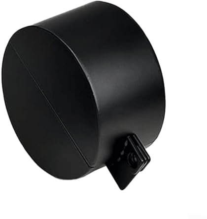 Dispositivo de cubierta de bloqueo para pomos de puerta que protege tu espacio con una elegante solución de bloqueo de acero inoxidable negro