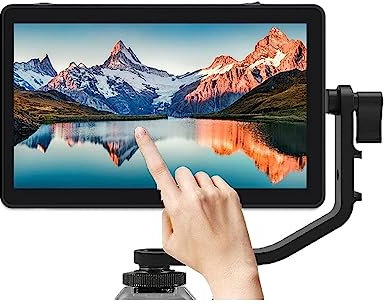 Monitor Camara, Monitor F6 PLUS V2 4K de 6 pulgadas en la cámara DSLR Monitor de campo 3D LUT Pantalla táctil IPS FHD 1920x1080 Cámara de video