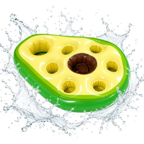 Barre de piscine à ananas, porte-gobelet gonflable, flottant