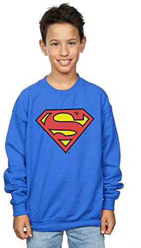 DC Comics Boys Superman Logo Sweatshirt