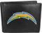 Siskiyou NFL Sports Herren Los Angeles Chargers Bi-fold Wallet Large Logo One Size Schwarz