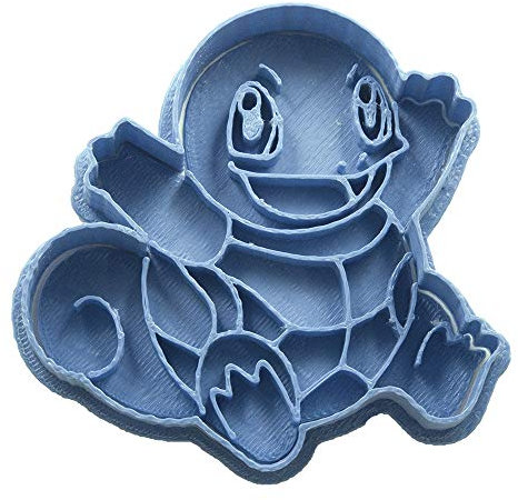 Cuticuter Squirtle 2 Pokémon Cookie Cutter, Blue, 8 x 7 x 1.5 cm