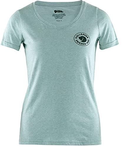 FJALLRAVEN F83513-563-999 1960 Logo T-Shirt W Clay Blue-Melange M