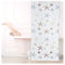 relaxdays Tenda a Rullo Ocean, Impermeabile, Vasca, Doccia, Conchiglie, Montaggio a Soffitto, 100x240 cm, Semitrasparente