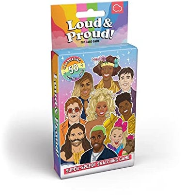 Bubblegum Stuff Loud & Proud The Game – LGBTQ+ Speedy Spoons Card Game – Collect A Set And Snatch A Flag – Fast And Fun Game For The Whole Family