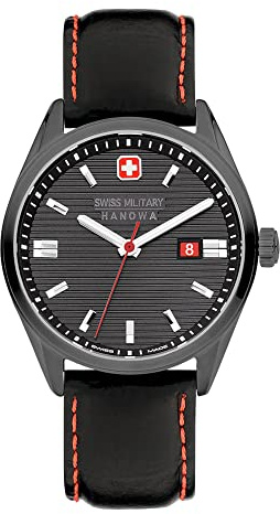 Swiss Military Hanowa Roadrunner Herrenuhr 40 mm Quarz Tag