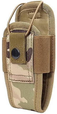 cypreason Walkie-Talkie-Tasche Tasche - Radiohalter Dienstgürtel - Radiohalter Radio Case Molle Radio Pouch Heavy Duty Radios Holster Bag für Two Ways Walkie Talkie Kompatibel mit Taschen