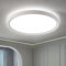 NUODIFAN LED Deckenleuchte,24W Deckenlampe,2400LM Ultra Dünn Weiß 6500K Wasserfest IP65 Badzimmer Deckenlampe,Rund Deckenleuchte Flimmerfreie Lampe, LED Lampen
