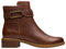Clarks Maye Bella, Stivali alla Moda Donna, Pelle Marrone Chiaro, 40 EU