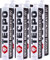 TECPO 6x Universal Mehrzweckfett 500g EP2 Lithium Fett Schmierfett Lithiumfett universell einsetzbares Langzeitfett temperaturbeständiges Gleit- Wälzlager Fett wasserbeständig