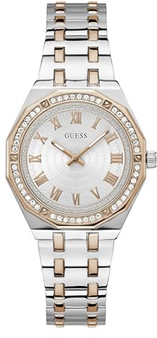 GUESS Damen Uhr Armbanduhr Desire Edelstahl