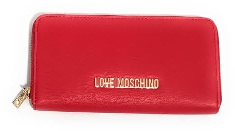 Portafoglio donna Love Moschino zip around ecopelle rosso A25MO45 JC5700PP0LLD0500 ROSSO
