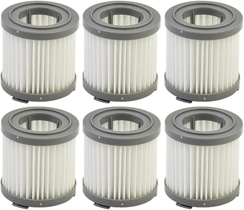 Daaxing Filtri di ricambio lavabili per aspirapolvere Delonghi Colombina Pro Midi Hair XLM353.ADC XLM355 XLM408 XLM417 XLM510 (6 pezzi)