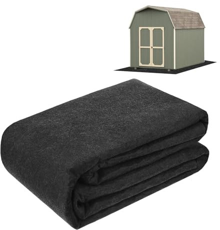 M METERXITY Petit tapis de sol imperméable pour abri de jardin, 3 x 3 m, pour meubles de terrasse, protège le sol de l'usure, du liquide, de la poussière, de l'huile, tapis d'abri d'auto antidérapant