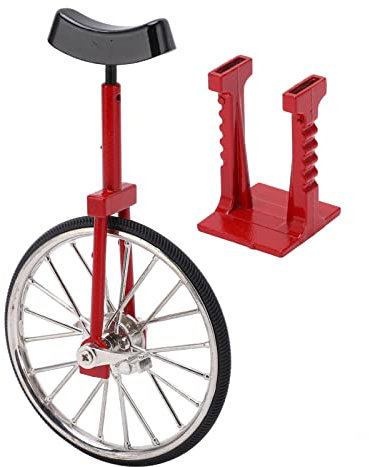 ZAICOLER Einrad für Erwachsene, Einradmodell Simuliertes Lebhaftes Design Schöne Exquisite Strukturierte Legierungs -Mini -Einrad -Fahrradspielzeug Im Freien Wheel Einrad Einheitspraxis