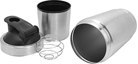 Stainless Steel Protein Shaker Bottle with Scale for Gym Enthusiasts Mixes Shaker Cup for Teenagers Playground