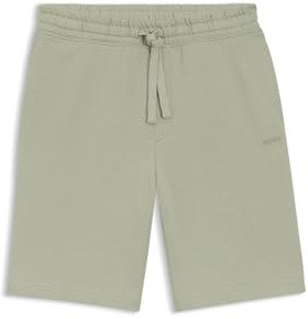 HUGO Herren Dayono Shorts aus Baumwoll-Terry mit Logo-Print