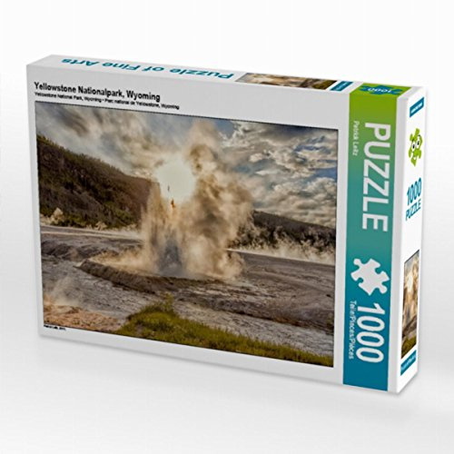 CALVENDO Puzzle Yellowstone Nationalpark, Wyoming | 1000 Teile Lege-Größe 64 x 48 cm Foto-Puzzle für glückliche Stunden