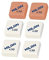 Pack 6 Radiergummis von Milan 430