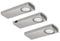 NABER Rea 1 LED, Set-3 Unterbauleuchte / Edelstahl / 2 Watt / Warmweiß