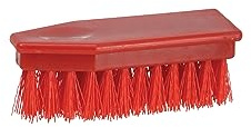 Lincoln Hoof Brush - Red - 11.5 x 4cm